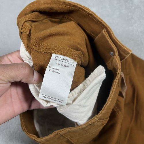REI Cooperative Hose Jogginghose Herren 34x34 braun Outdoor Wandern - Bild 9 von 13