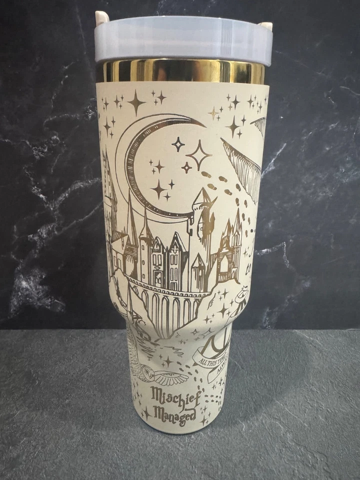Harry Potter Wizard 40-Ounce Stainless Steel Tumbler - Image 2 of 4