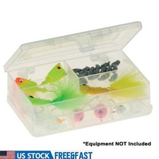 Compact Fishing Tackle Organizer 14 Compartments Double-Sided Storage Box New