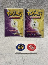 Pokemon 2002 Neo Destiny Card List- Rulebook Version 6  - Punch Tokens - NM