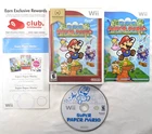 Super Paper Mario Nintendo Selects Wii Video Game Complete cib tested