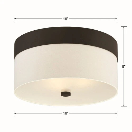 Crystorama Lighting - Three Light Ceiling Mount - Ceiling Mount - Grayson - - Picture 3 of 4