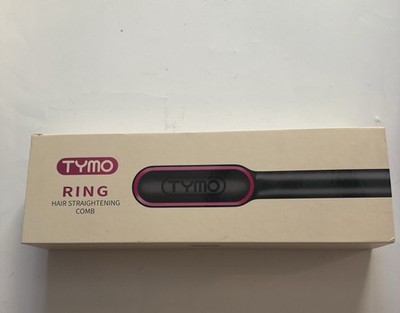 TYMO Ring Hair Straightener Comb Fast Heat 5 Temp Dual Voltage