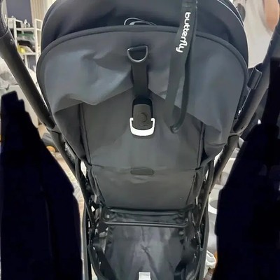 Bugaboo Butterfly Stormy Blue Stroller - Used, Some Wear