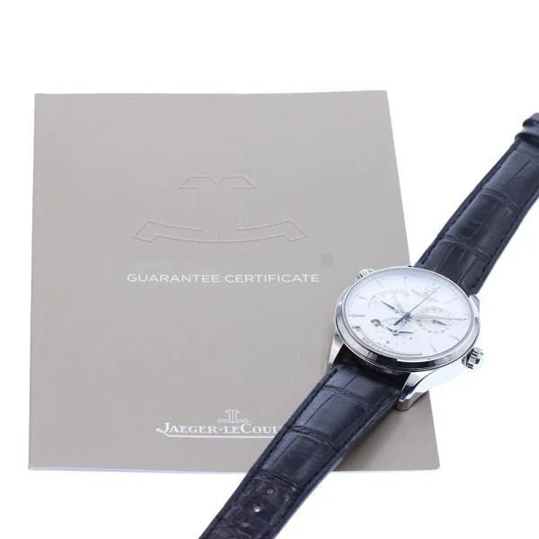 Jaeger LeCoultre — Jaeger-LeCoultre Master Geographic 176.8.29.S/Q1428421 39mm SS Watch #C11887