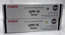 [LOTE DE 2] Cartucho de tóner negro genuino Canon GPR-10 ULE1-8