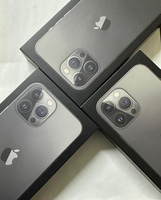 OEM Apple iPhone 13 Pro Max  Graphite Empty Box  Lot of 3 | No Phone Included