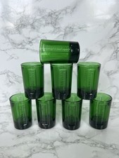 J&auml;germeister Schnapsgl&auml;ser Smaragdgr&uuml;n Glas 8er Set Kneipe Barware Party