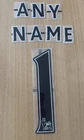2007-2008 Any Name and Number Premier League Flock Felt nameset EPL printing bla