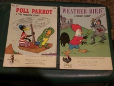 Lot of 2 WeatherBird Poll Parrot 