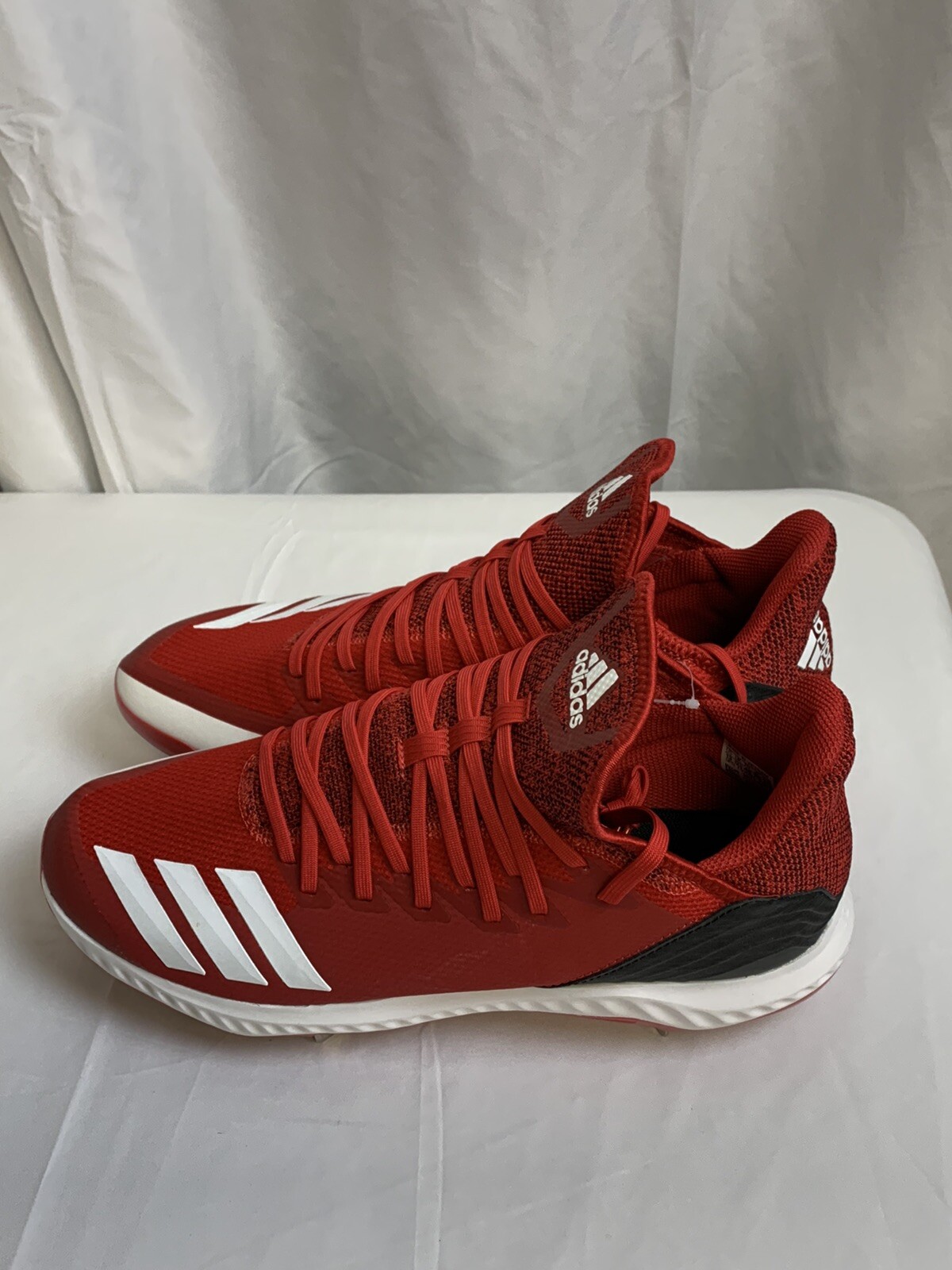 adidas Icon Bounce Hybrid Men's Baseball Cleats Size US 13 Red White for  sale online | eBay