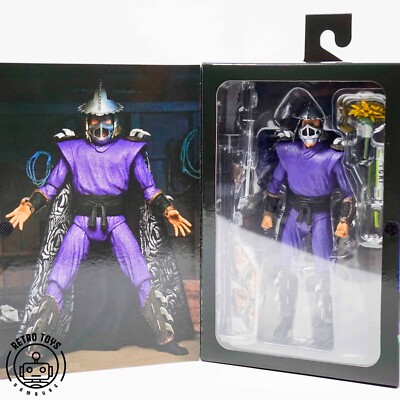 NECA MOVIE SHREDDER Teenage Mutant Ninja Turtles II TMNT 1991 Retro Hero 90er