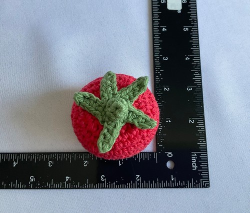New Handmade Crochet Food Amigurumi Vegetable Set Of 3 - Picture 4 of 7