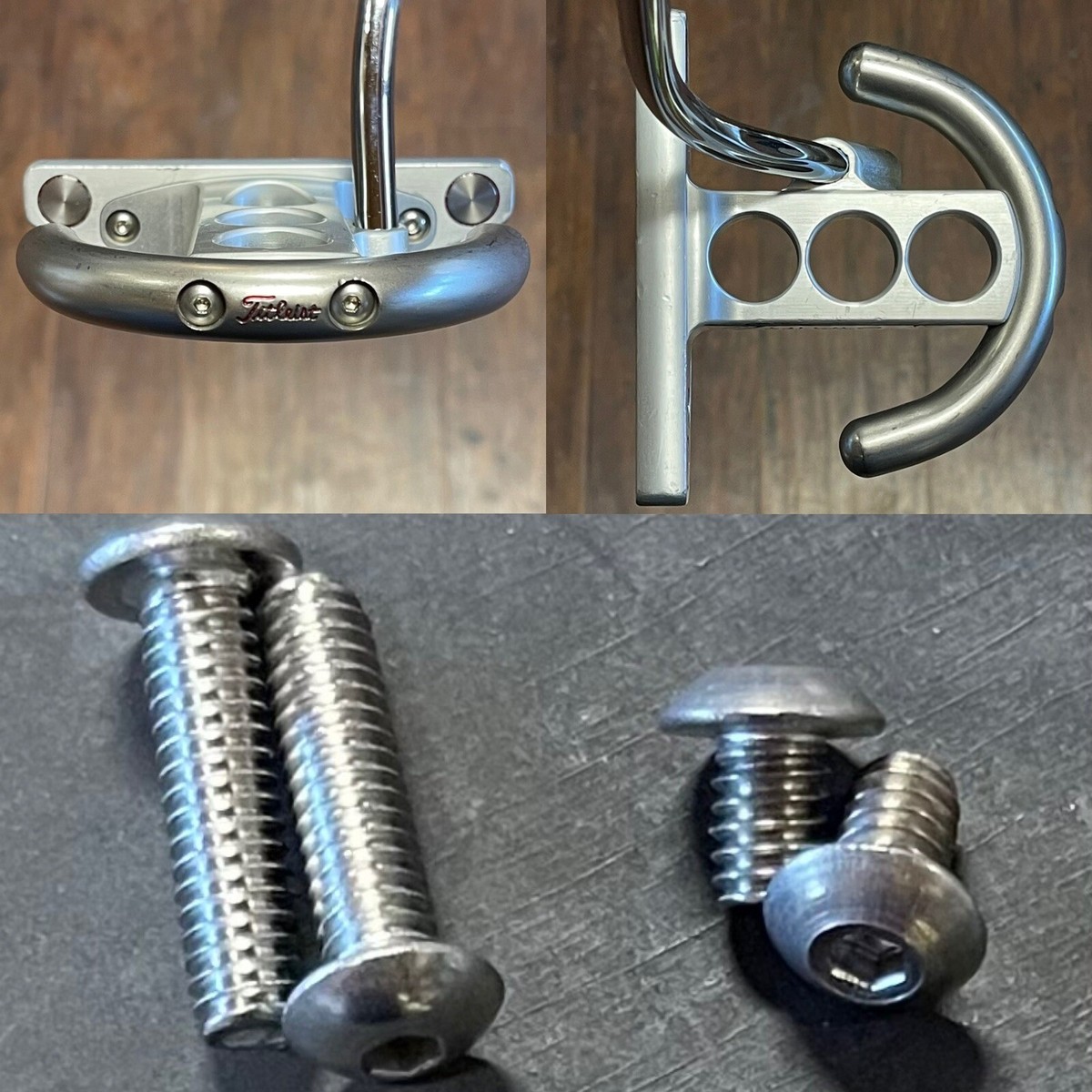 Scotty Cameron Original Futura Screw Set (4) - Stainless Steel