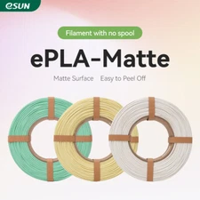 eSUN Matte PLA Refill Replacement Filament Matte Apperence for Bambu lab Printer