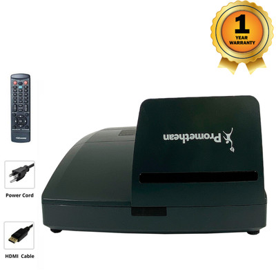 Promethean UST-P1 DLP Projector Ultra Short Throw 1080i 3D Ready w/Accessories
