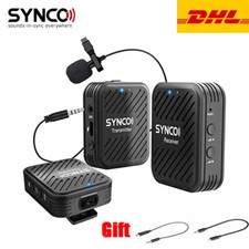 SYNCO G1 G1A1 G1A2 Wireless Lavalier Microphone System fr Smartphone Laptop DSRL