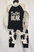 Lazy One Brother Bear kids Pajama 2 Piece Set. Family Bear. Choose Size.
