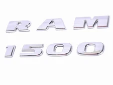 FOR 11-2018 R-A-M 1500 Front Door Side Letters Emblems Badge Chrome--1PCS
