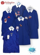 Grembiule blu-bluette bambino scuola elementare primaria AMBROSINO by SAVIM