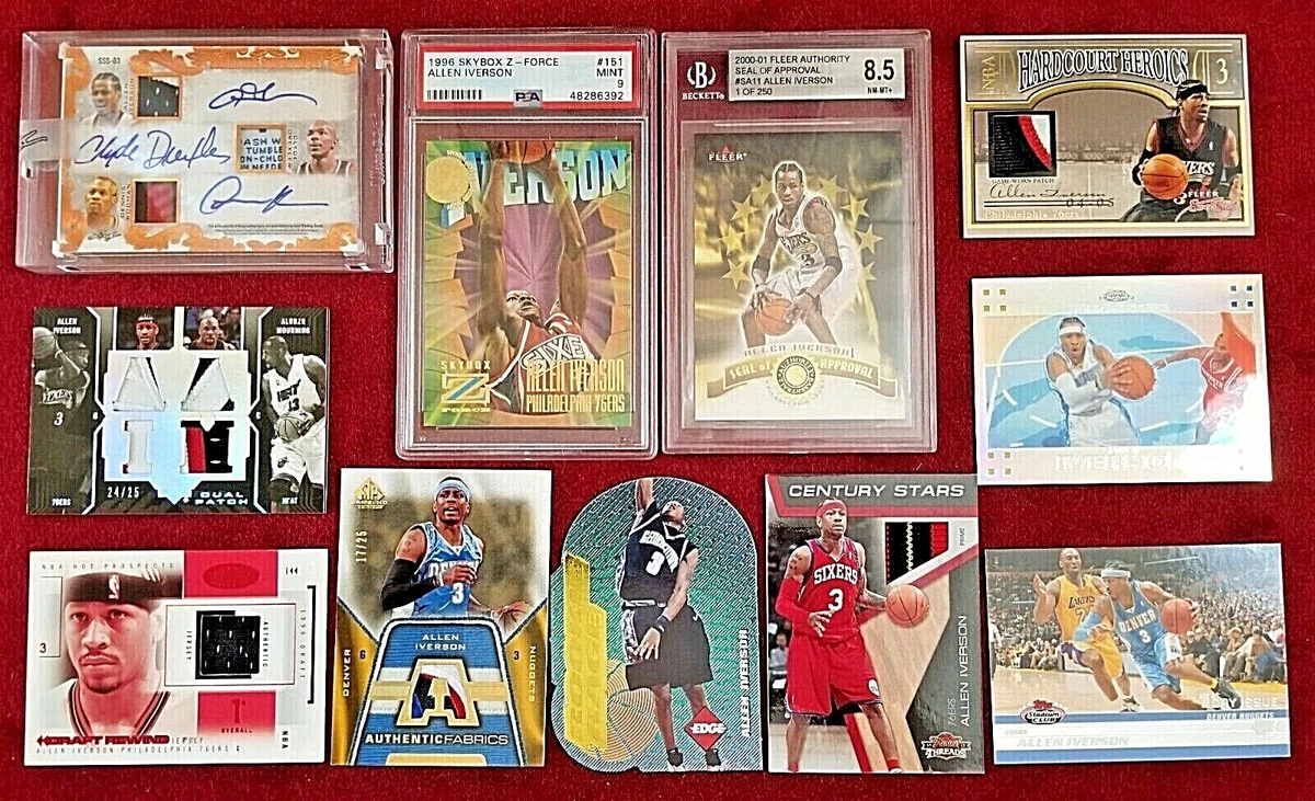 1996-97 Topps Chrome - Allen Iverson #171R for sale | eBay