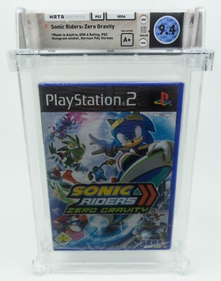 Playstation 2 *Sonic Riders: Zero Gravity* PS2 Sealed WATA 9.4 A+ no VGA