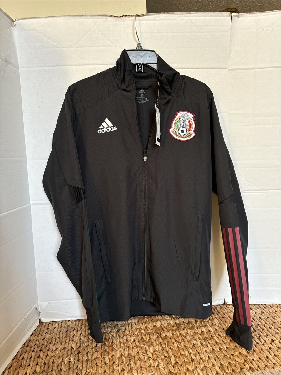 Adidas Men's Mexico Presentation Jacket Black FH7847 NEW