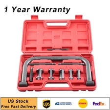 Valve Spring Compressor C-Clamp Service Kit Automotive Tool Motorbike ATV Car