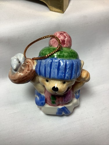 LOTE MIXTO ADORNOS DE ÁRBOL DE NAVIDAD VINTAGE Muñeco de Nieve Oso Campanas 57 - Imagen 7 de 12