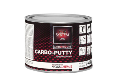 Carsystem Carbo Putty transparenter Carbonspachtel 0,5kg inkl. Härter