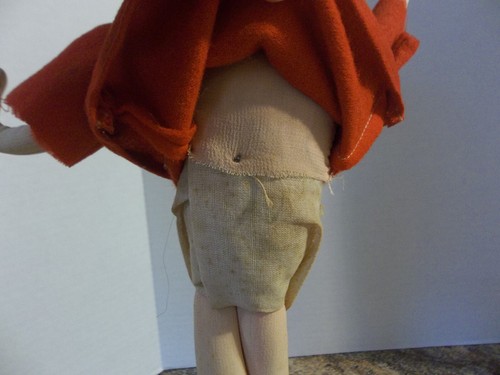 Vintage 17.5” Retro 60's Girl Doll - Ballerina, Handmade, Folk Art - Picture 11 of 12