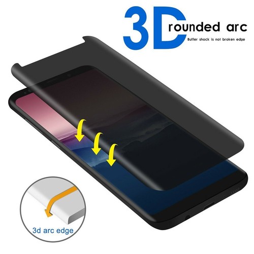 PRIVACY GLASS Screen Protector Anti-Spy for SAMSUNG NOTE 20 ULTRA 8 9 10 10+ NEW - Picture 4 of 9