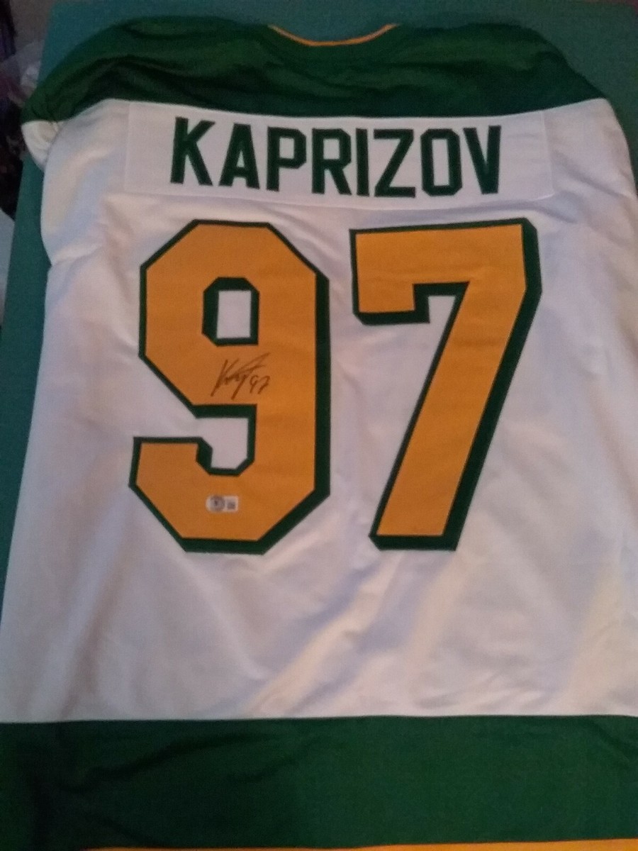 Kirill Kaprizov Signed Auto Retro Custom Jersey Beckett | eBay