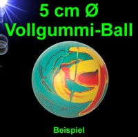 Hunde 🐶 Vollgummi Ball 5 Cm Ø 🐶 Spielzeug FüR Hunde BäLle ZubehöR