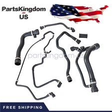 New Radiator Coolant Water Hose Pipe Kit (7 Hoses) For BMW 550i 650i 2006-2010