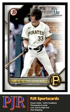 2022 Bowman Draft #BD-157 Tres Gonzalez Pittsburgh Pirates  Buy 4 - 35% OFF