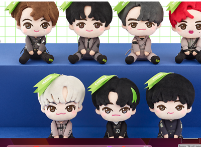 NCT DREAM THE DREAM SHOW plush doll Mascot set Ichiban Kuji 2024