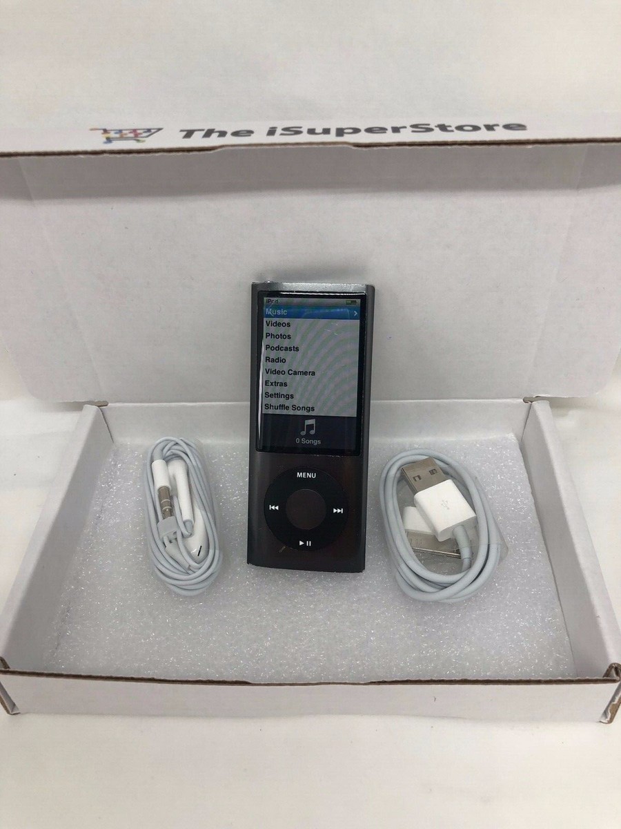 Apple iPod nano 5th Generation Black (8GB) Very Good 1 Year CPS