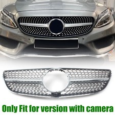 Für Mercedes Benz E Coupé Klasse W207 C207 2014–2016 Frontgrill Grill Silber Für Mercedes Benz E Coupé Klasse W207 C207 2014–2016 Frontgrill Grill Silber