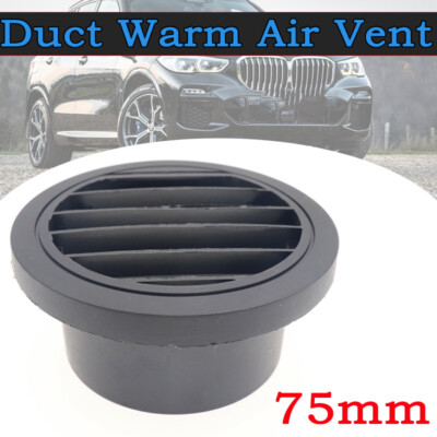 For Webasto Eberspacher 75mm Parking Heater Duct Hose Pipe Warm Air Vent Outlet