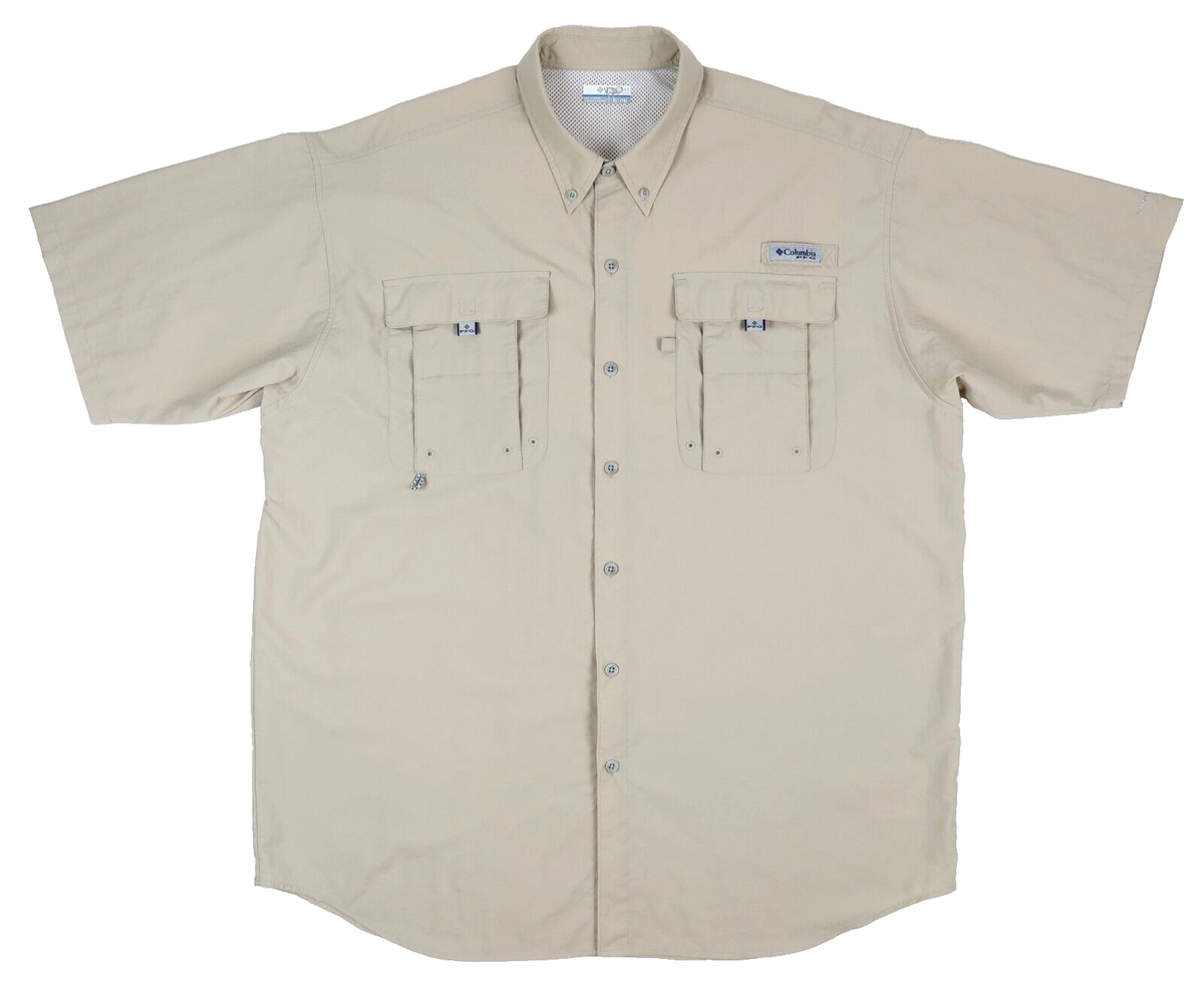 Columbia PFG ベージュ フィッシングシャツ XXL Columbia PFG ベージュ フィッシングシャツ XXL COLUMBIA PFG