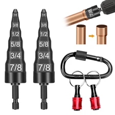 6-in-1 HVAC Repair Tool Copper Pipe Flaring & Swaging Kit 1/4" to 7/8" Sizes