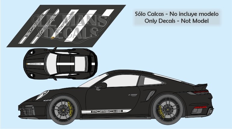 PORSCHE 911 (964) Turbo blanc 1/24 Welly EUR 22,95 - FR