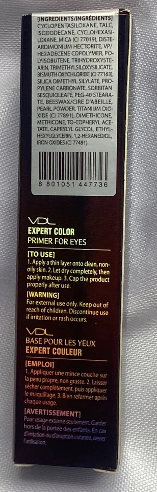 AVON VDL EXPERT COLOR PRIMER FOR EYES ORIGINAL NEW Old Stock  6.5G - Image 3 of 4