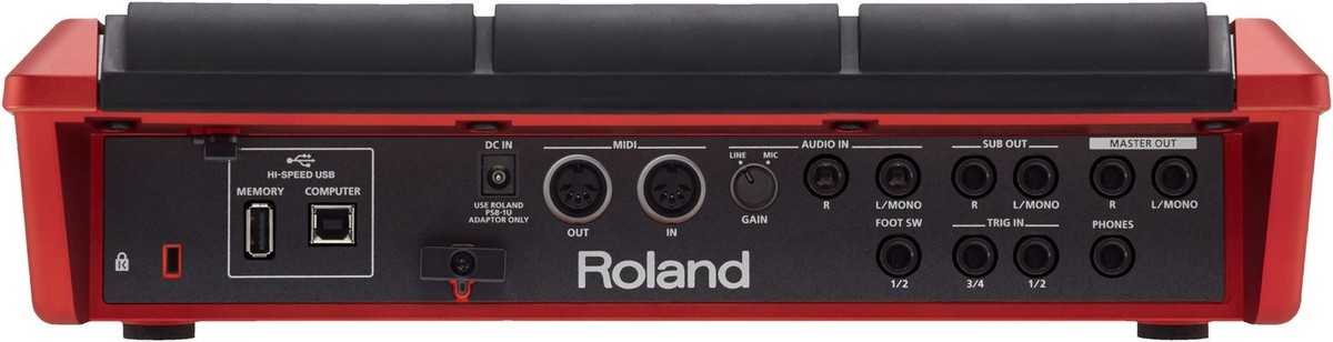 ROLAND SPD-SX SE SPECIAL EDITION RED Sampling Pad Electronic