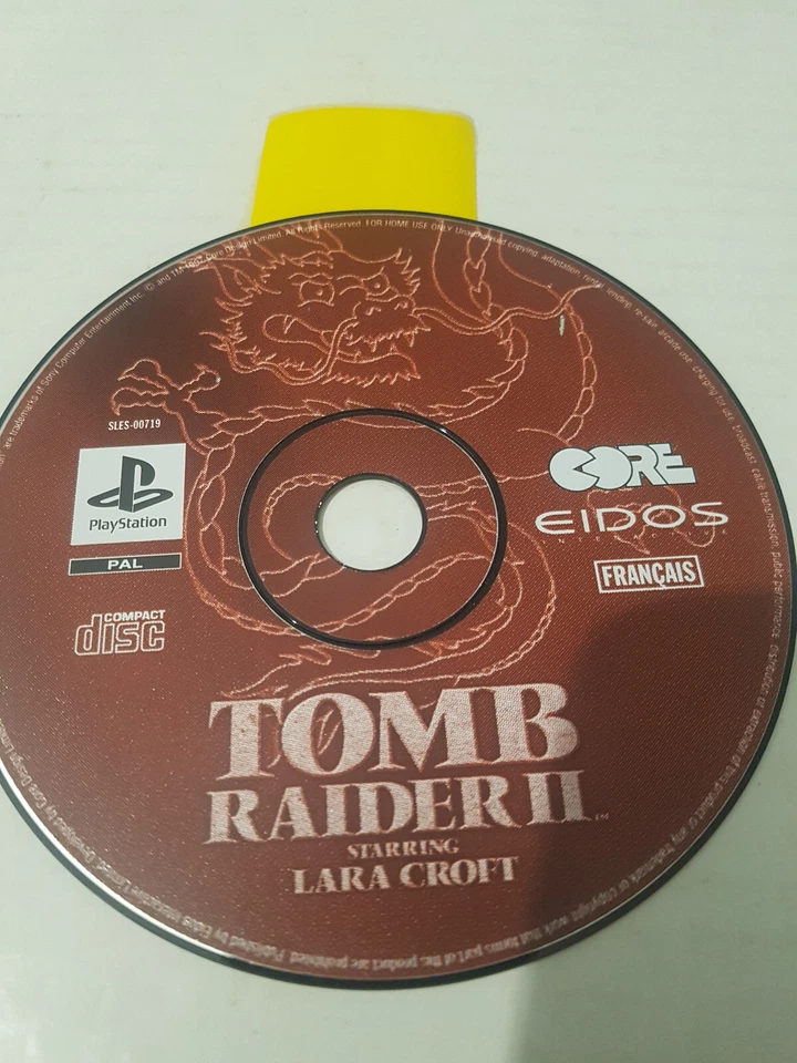 Sony playstation 1-tomb raider 2-jeu en loose - Photo 1/1
