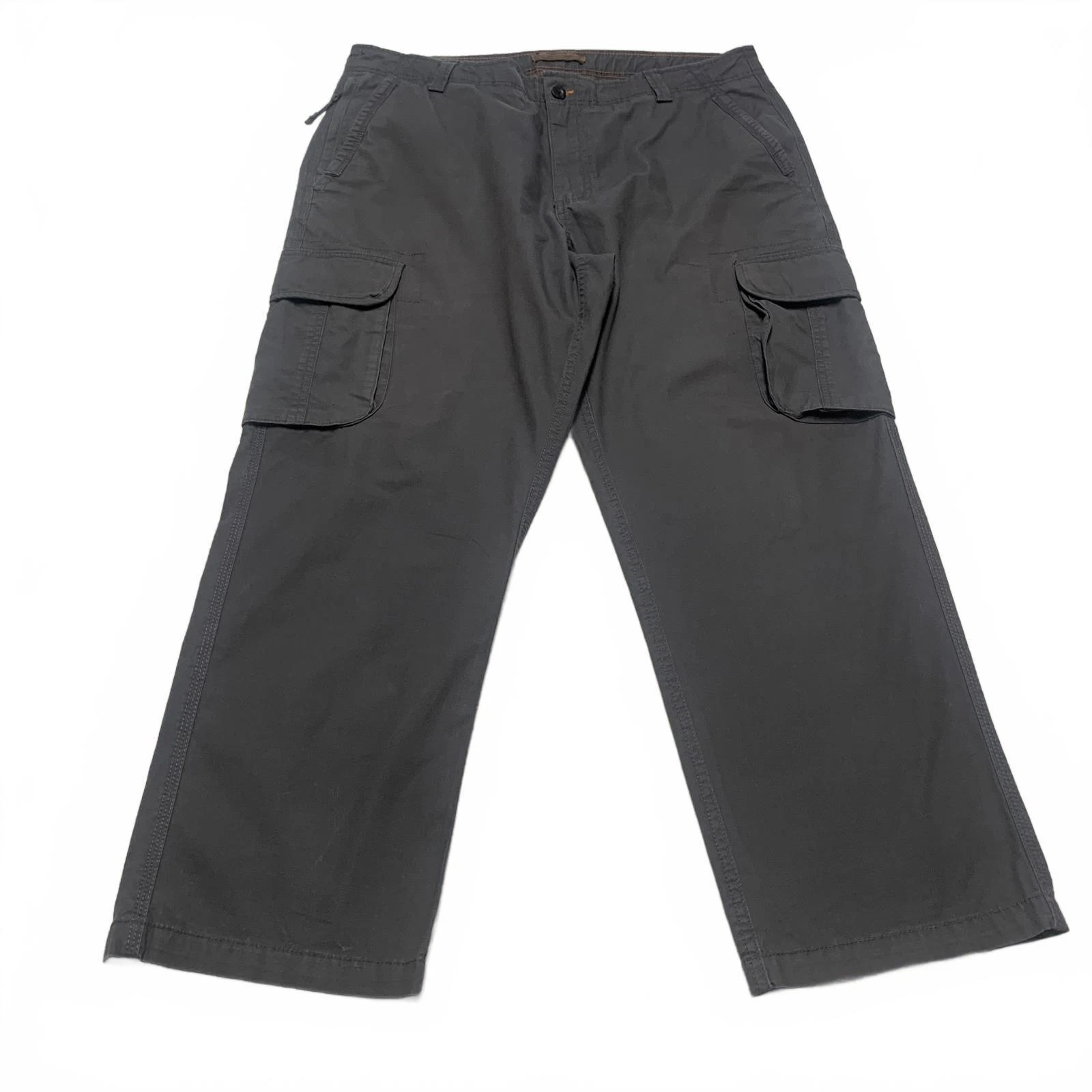 Outdoor Life Men's 38x29 Gray Cargo Pants Hiking 37 x 28 Actual