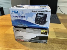 Quantity 2 - Car Blackbox DVR Full HD Dash Camera 1080 High Definition Recorders