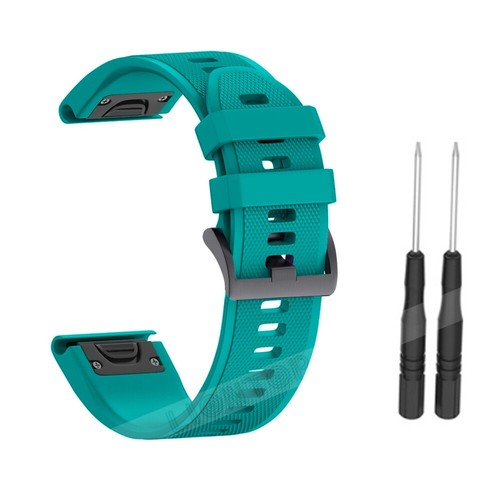 Per Garmin Fenix 3 5 5S 5X Plus 6X 7 7 7X cinturino da polso in silicone facile vestibilità - Foto 51 di 57