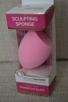 NEU UND VERPACKT Look Good Feel Better formender Schwamm in hellrosa Farbe UVP 4,49 £